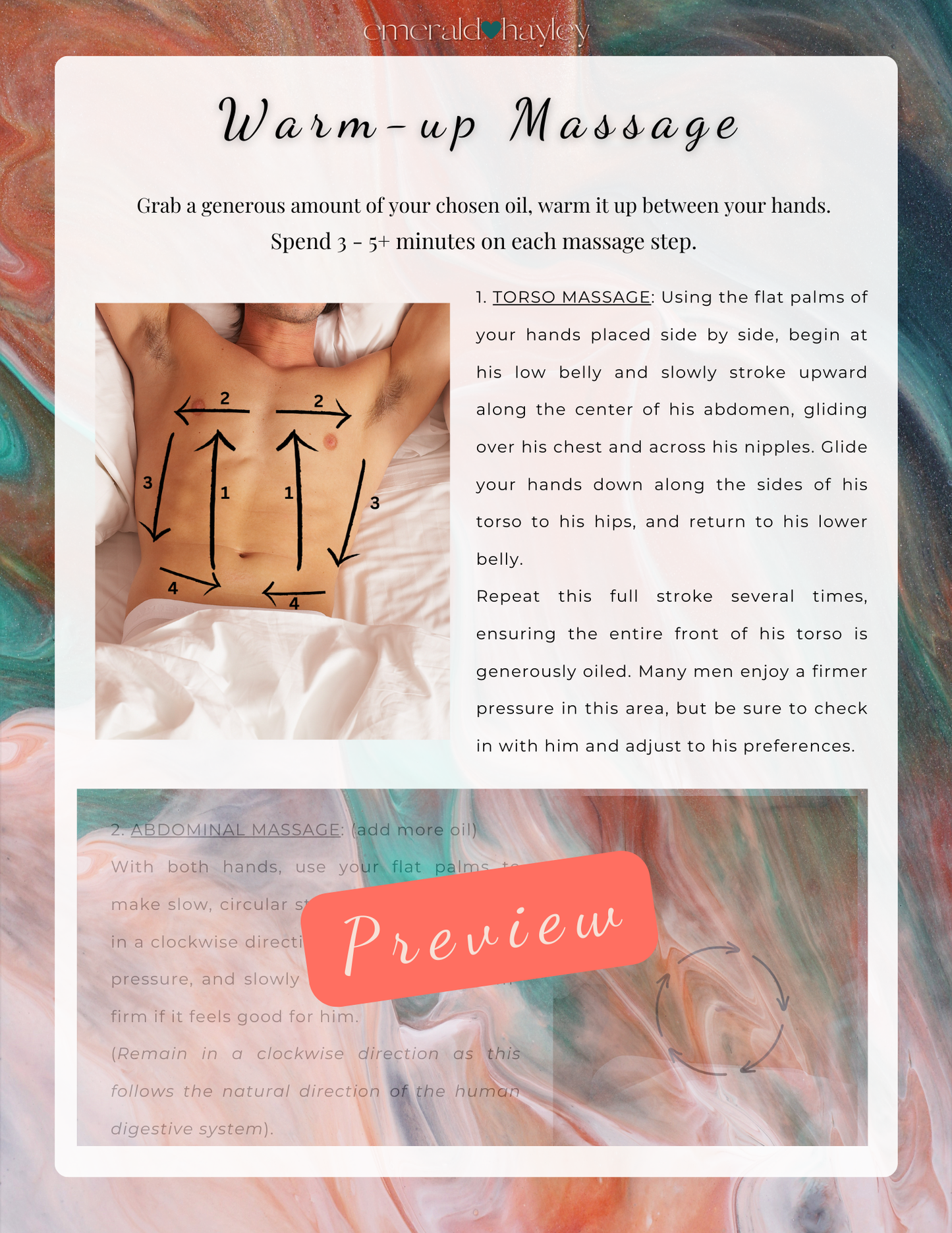 Erotic Male Massage Digital Guide
