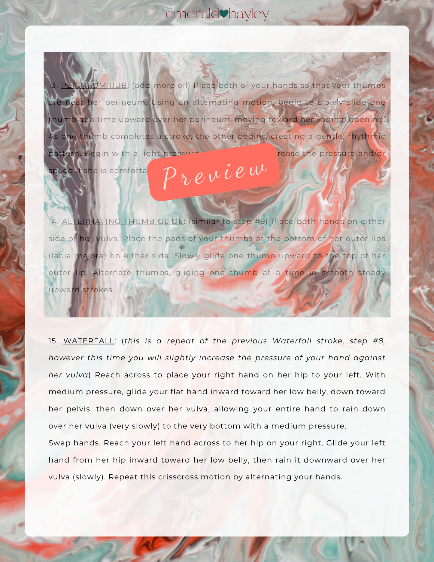 Erotic Female Massage Digital Guide