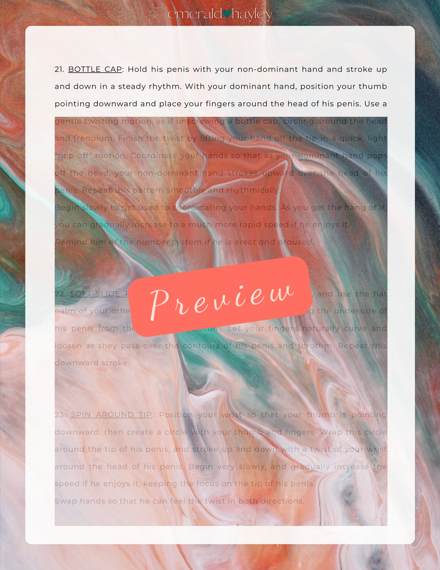 Erotic Male Massage Digital Guide