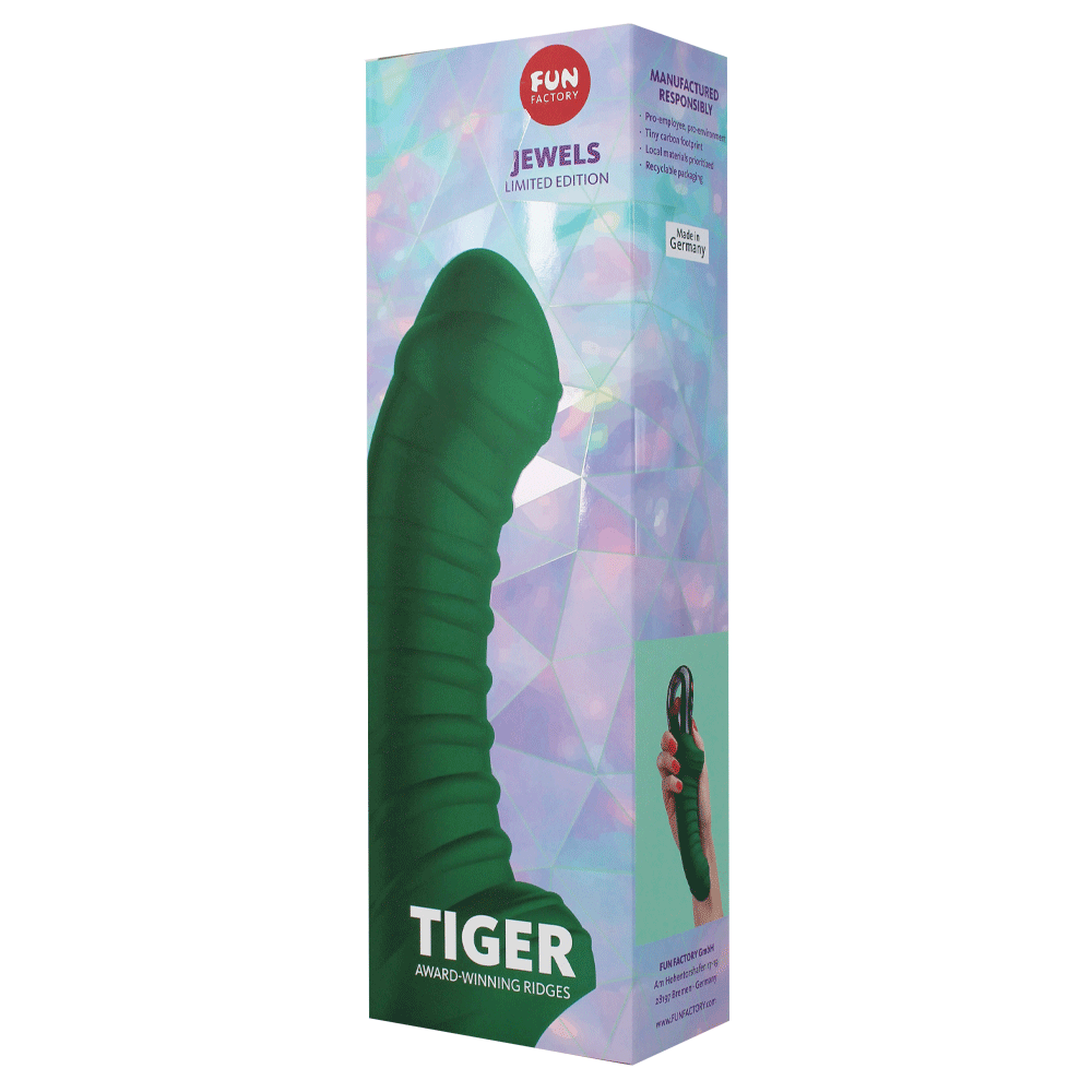 Fun Factory Tiger - Vibrator - Emerald Jewel Edition