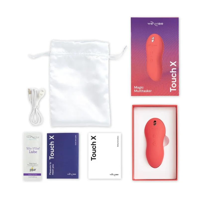 We-Vibe Touch X - External Vibrator - Crave Coral