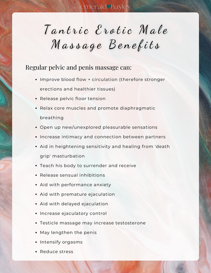 Erotic Male Massage Digital Guide
